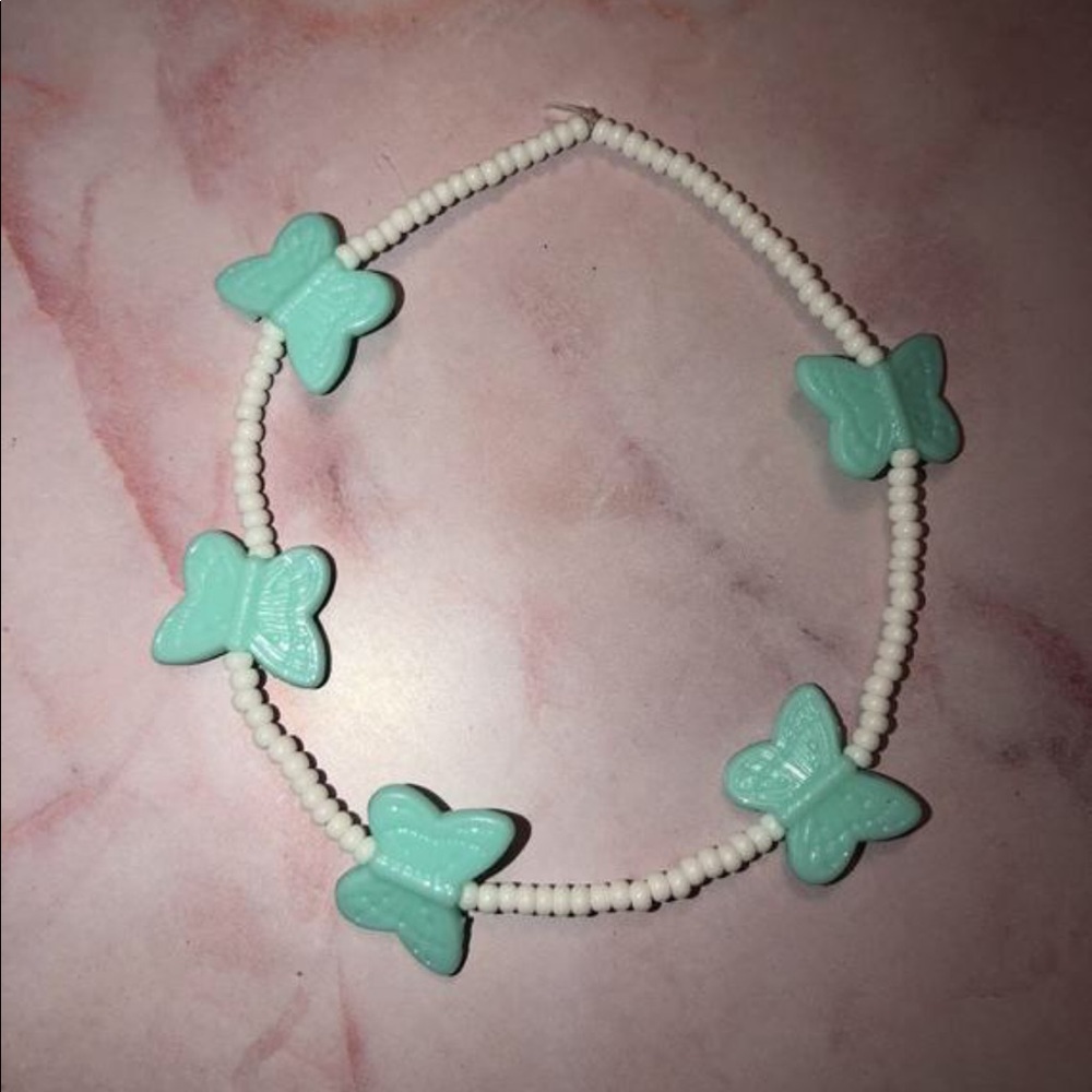 Hand made Butterfly stretchy bracelet